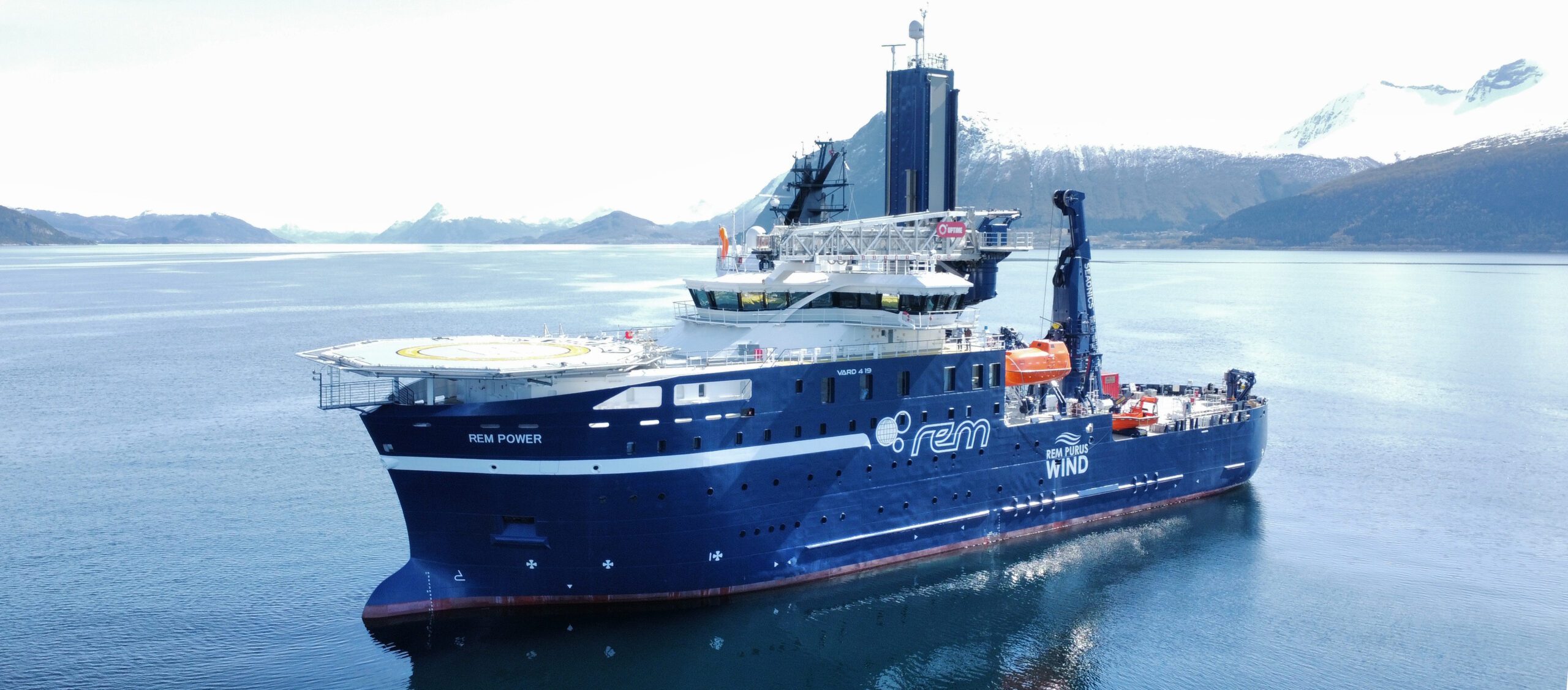 Miros Wavex on CSOV Rem Power, Offshore Energy Vessel of the Year 2024